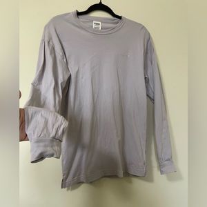 Pink by Victoria’s Secret‎ Rhinestone Long Sleeve Shirt in Lavender - XS